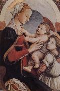 Sandro Botticelli Our Lady of the Son and the Angels Sweden oil painting artist